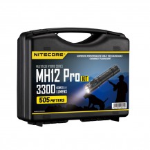 Охотничий набор NITECORE MH12PRO HUNTING KIT UHi 40 LED 3300люмен 650часов 505м 1*21700 (NL2150 5300Ah) Комплект:21700.RSW1pro. Фильтр NFG26 (зеленый) NFRG26 Фильтр (красный)